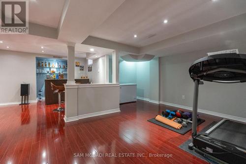 7350 Black Walnut Trail, Mississauga, ON - Indoor Photo Showing Gym Room