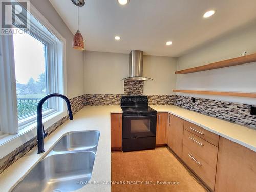 107 Bolland Crescent, Ajax, ON - Indoor Photo Showing Kitchen With Double Sink