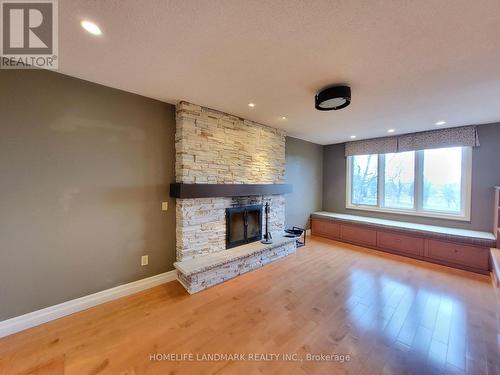 107 Bolland Crescent, Ajax, ON - Indoor Photo Showing Living Room With Fireplace