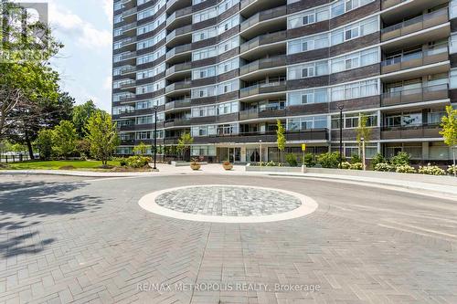 808 - 3151 Bridletowne Circle, Toronto, ON - Outdoor With Balcony With Facade