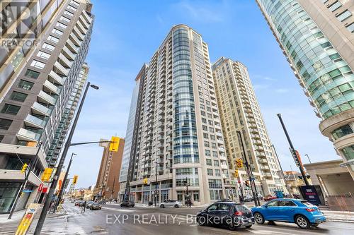 2607 - 242 Rideau Street, Ottawa, ON - Outdoor With Balcony With Facade