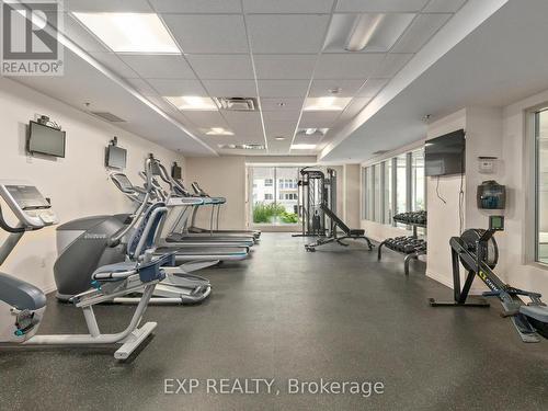 2607 - 242 Rideau Street, Ottawa, ON - Indoor Photo Showing Gym Room