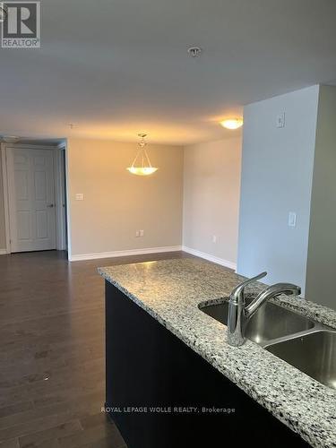 411 - 50 Bryan Court, Kitchener, ON - Indoor Photo Showing Kitchen With Double Sink