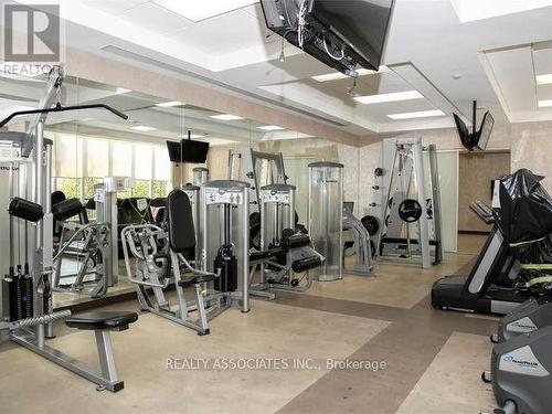 1609 - 75 North Park Road, Vaughan, ON - Indoor Photo Showing Gym Room