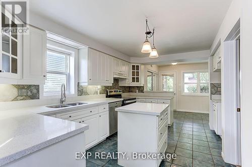 127 Lake Drive N, Georgina, ON - Indoor Photo Showing Kitchen With Double Sink