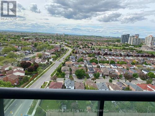 1709 - 3985 Grand Park Drive, Mississauga, ON - Outdoor With View