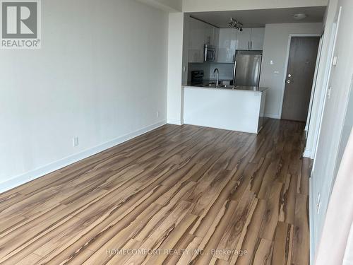 1709 - 3985 Grand Park Drive, Mississauga, ON - Indoor Photo Showing Kitchen With Double Sink