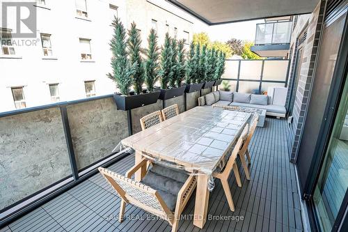 206 - 1888 Queen Street E, Toronto, ON - Outdoor With Deck Patio Veranda With Exterior