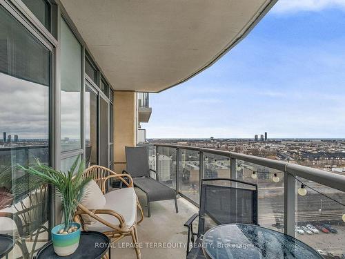 1407-1 Michael Power Pl, Toronto, ON - Outdoor With Balcony With View With Exterior