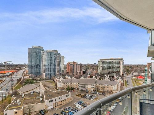 1407-1 Michael Power Pl, Toronto, ON - Outdoor With Balcony With View