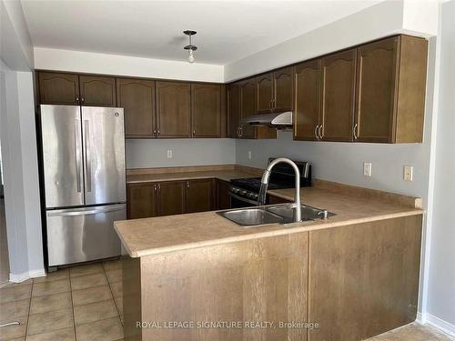 155 Sugarhill Dr, Brampton, ON - Indoor Photo Showing Kitchen With Double Sink