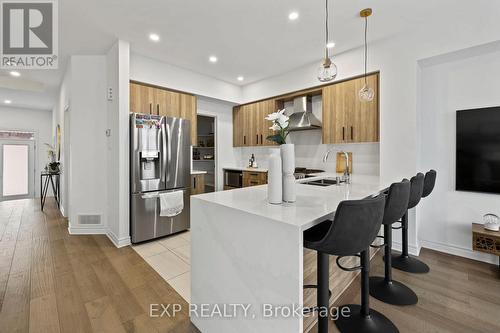 81 Canvasback Ridge, Ottawa, ON - Indoor Photo Showing Kitchen With Stainless Steel Kitchen With Double Sink With Upgraded Kitchen