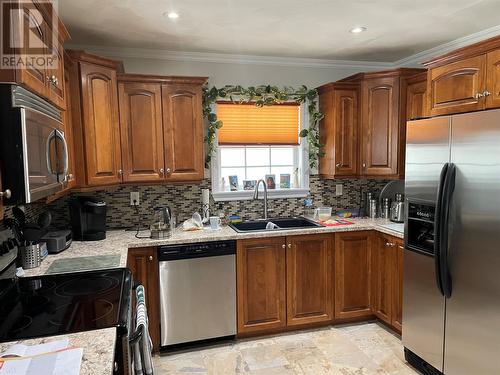 12 Wagg Place, Pasadena, NL - Indoor Photo Showing Kitchen With Double Sink