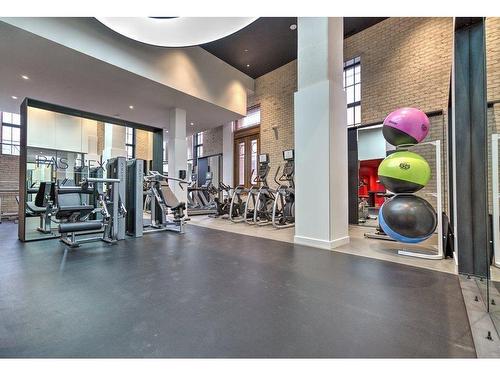 Salle d'exercice - 3609-1288 Rue St-Antoine O., Montréal (Ville-Marie), QC - Indoor Photo Showing Gym Room