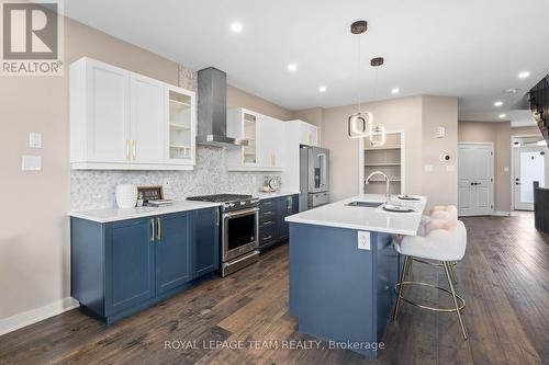 210 Taurus Place, Ottawa, ON - Indoor Photo Showing Kitchen With Stainless Steel Kitchen With Upgraded Kitchen