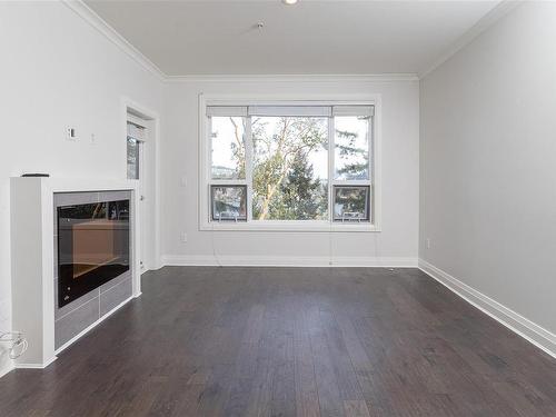 113-1145 Sikorsky Rd, Langford, BC - Indoor Photo Showing Other Room With Fireplace