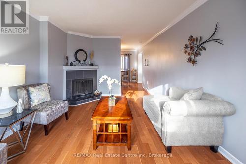 15 - 295 Water Street, Guelph (Old University), ON - Indoor Photo Showing Living Room With Fireplace