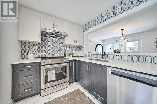 507 Mill Street S, Clarington, ON - Indoor Photo Showing Kitchen With Double Sink With Upgraded Kitchen