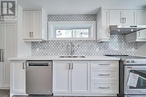 507 Mill Street S, Clarington, ON - Indoor Photo Showing Kitchen With Double Sink With Upgraded Kitchen