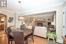 1435 Station Street, Pelham (662 - Fonthill), ON  - Indoor Photo Showing Dining Room With Fireplace 