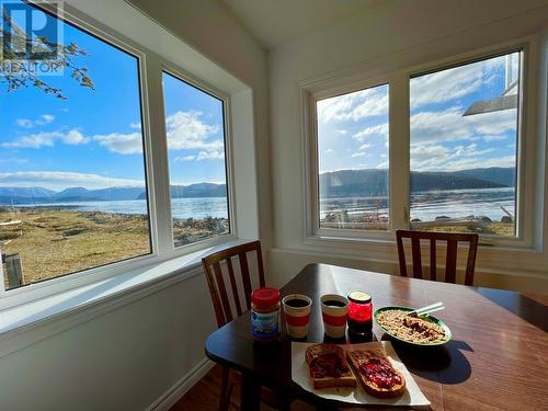 88 Main Road, Winterhouse Brook / Woody Point, NL - Indoor Photo Showing Dining Room With Body Of Water