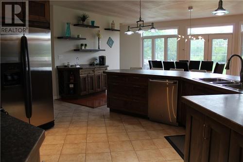 1830 Yorkshire Drive, Val Caron, ON - Indoor Photo Showing Kitchen With Double Sink