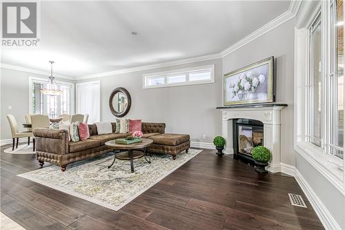 814 Arnold Street, Greater Sudbury, ON - Indoor Photo Showing Living Room With Fireplace