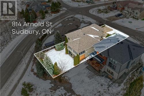 814 Arnold Street, Greater Sudbury, ON - Outdoor With View