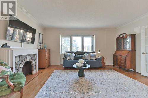 127 Randolph Road, Toronto, ON - Indoor Photo Showing Living Room With Fireplace