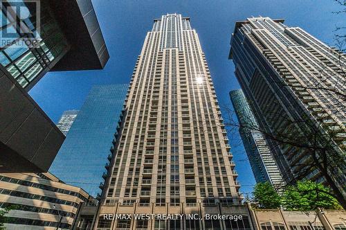 3502 - 763 Bay Avenue, Toronto, ON - Outdoor With Body Of Water With Facade