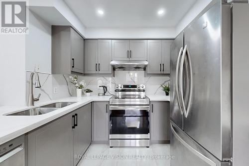 38 Eastport Drive, Toronto, ON - Indoor Photo Showing Kitchen With Double Sink