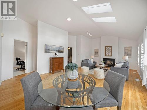 1073 Fern Road, Innisfil, ON - Indoor Photo Showing Other Room With Fireplace