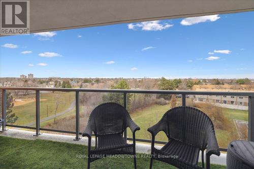 604 - 2665 Windwood Drive, Mississauga, ON - Outdoor With Balcony With View