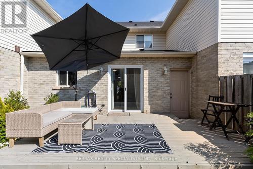 35 - 24 Kenyon Crescent, Grimsby, ON - Outdoor With Deck Patio Veranda With Exterior