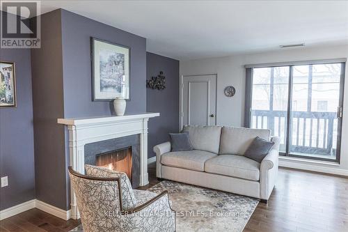 211 - 300 Everglade Crescent, London, ON - Indoor Photo Showing Living Room With Fireplace