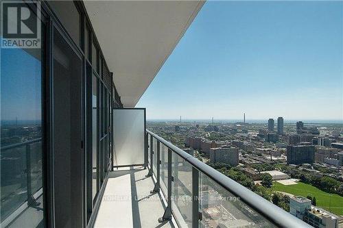 3802 - 159 Dundas Street E, Toronto, ON - Outdoor With Balcony With View