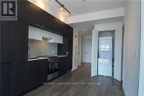 3802 - 159 Dundas Street E, Toronto, ON - Indoor Photo Showing Kitchen