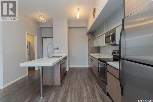 313 225 Maningas Bend, Saskatoon, SK - Indoor Photo Showing Kitchen With Upgraded Kitchen