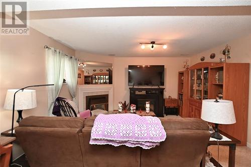 1042 Finch Drive, Sarnia, ON - Indoor Photo Showing Living Room With Fireplace