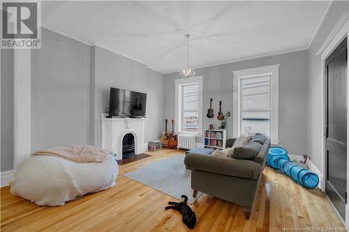 197 Duke Street, Saint John, NB - Indoor Photo Showing Living Room With Fireplace