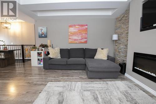 155 Allen'S Side Rd, Sault Ste. Marie, ON - Indoor Photo Showing Living Room With Fireplace