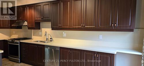 28 Marjoram Drive, Ajax, ON - Indoor Photo Showing Kitchen With Double Sink