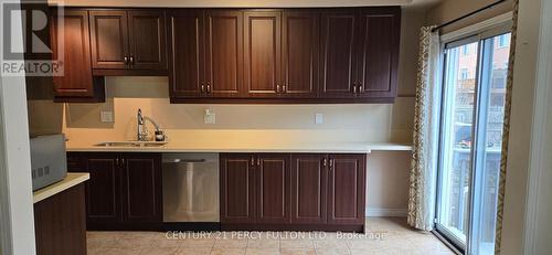 28 Marjoram Drive, Ajax, ON - Indoor Photo Showing Kitchen With Double Sink