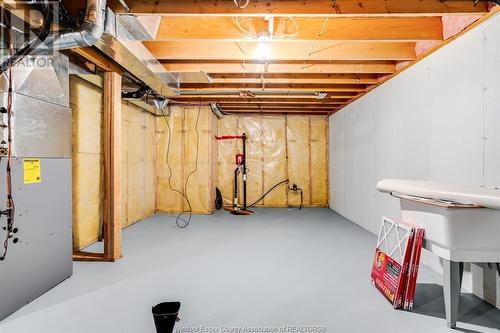 3141 Seville Avenue, Windsor, ON - Indoor Photo Showing Basement