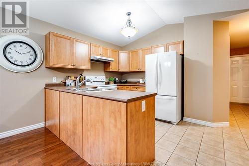 3141 Seville Avenue, Windsor, ON - Indoor Photo Showing Kitchen With Double Sink