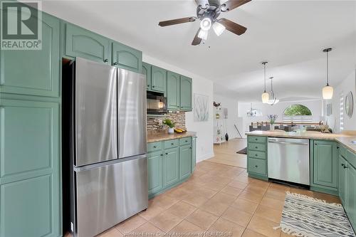 1116 Monarch Meadows Drive, Lakeshore, ON - Indoor Photo Showing Kitchen With Upgraded Kitchen