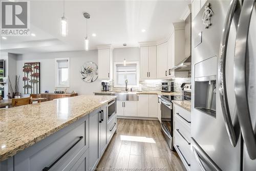 241 Sandybrook, Kingsville, ON - Indoor Photo Showing Kitchen With Upgraded Kitchen