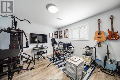 241 Sandybrook, Kingsville, ON - Indoor Photo Showing Gym Room