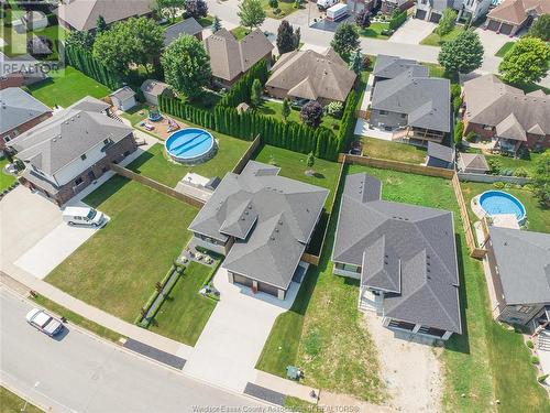 241 Sandybrook, Kingsville, ON - Outdoor With Above Ground Pool With View