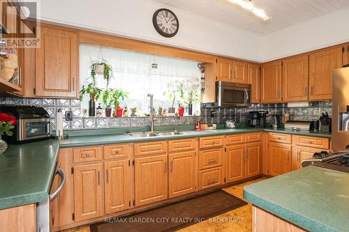 543 King Street, Welland (773 - Lincoln/Crowland), ON - Indoor Photo Showing Kitchen With Double Sink